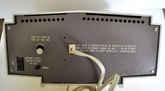 Motorola 1963 AM/FM radio C4P-55 in RARE PLUM COLOR