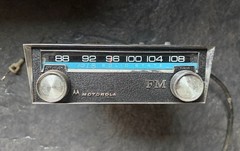 1969 Vintage Motorola FM68M Radio CHEVROLET FORD CHRYSLER DODGE