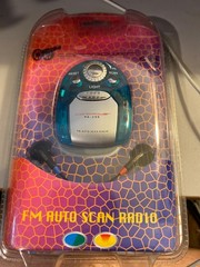 Canopower FM Auto Scan Radio Model: Pa-298 – Vintage New in Box – Headphones Inc