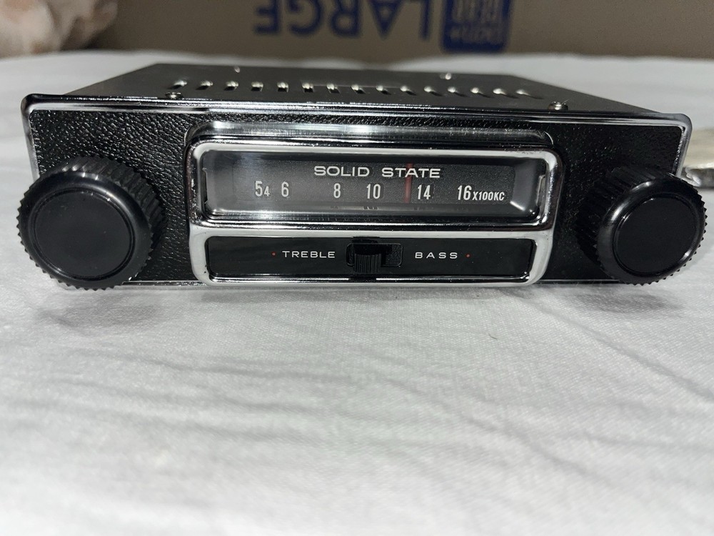 Alinco DR‑80 Solid State AM Radio – Classic Car Stereo – Japan