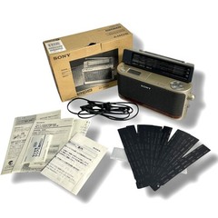 Sony ICF-A100V PLL Portable Radio TV/FM/AM Super AutoPreset Tested Fully Works