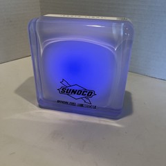 Vintage SUNOCO NASCAR Promotional AM/FM Radio Flashing Light. 2004