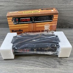 Vintage RANDIX RC-1100 AM/FM Digital Clock Radio With Kitchen Timer