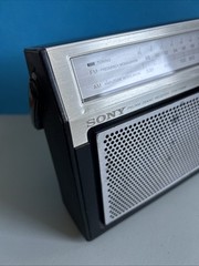Sony AM/FM Radio 2 Band Receiver Model TFM-7720W Vintage Working