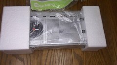 vintage Sampo UR-66 Am/Fm 3 band radio & alarm clock original box NOS Z105