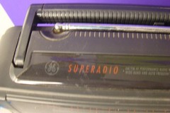 Vintage GE Super Radio Model 7-2887A FM/AM Wide Band Radio Tested WORKING