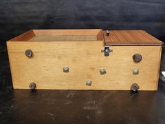 Vintage 1969 Panasonic 2-Way System AM/FM Radio RE-7487 Wooden