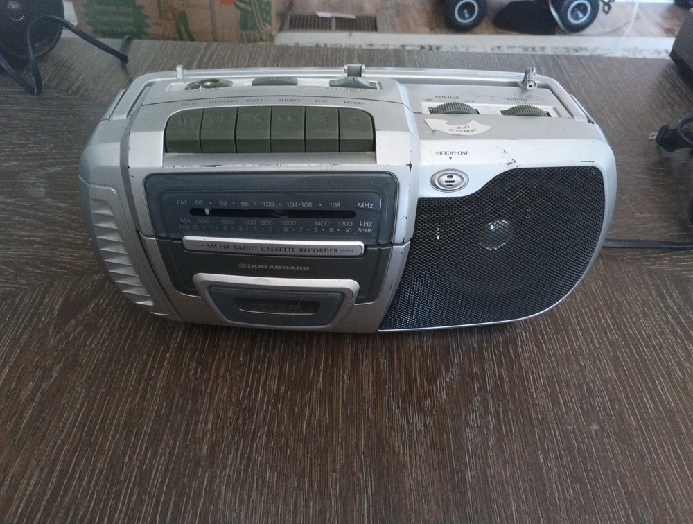 Parts Only Lenoxx Sound CT-992 AM/FM Radio For Parts Cassette Recorder Boombox