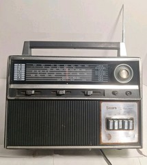 SEARS MULTIBAND RADIO 612430 AM/FM HI-VHF POLICE AIRCRAFT WEATHER WORKS!