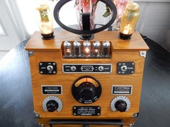 Spirit Of St Louis SOSL Wireless Valve AM/FM Cassette Radio WORKING ORDER!