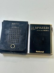 National Panasonic RF-007 Micro 007 Vintage AM FM 2-Band Pocket Radio Tested