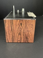 Vintage Realistic AM/FM Deskube Radio Model 12-184 Faux Wood Radio Shack Tested