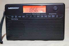 Medion MD82157 Essen Germany LW MW SW FM Receiver.Timer, stopw etc.Good working