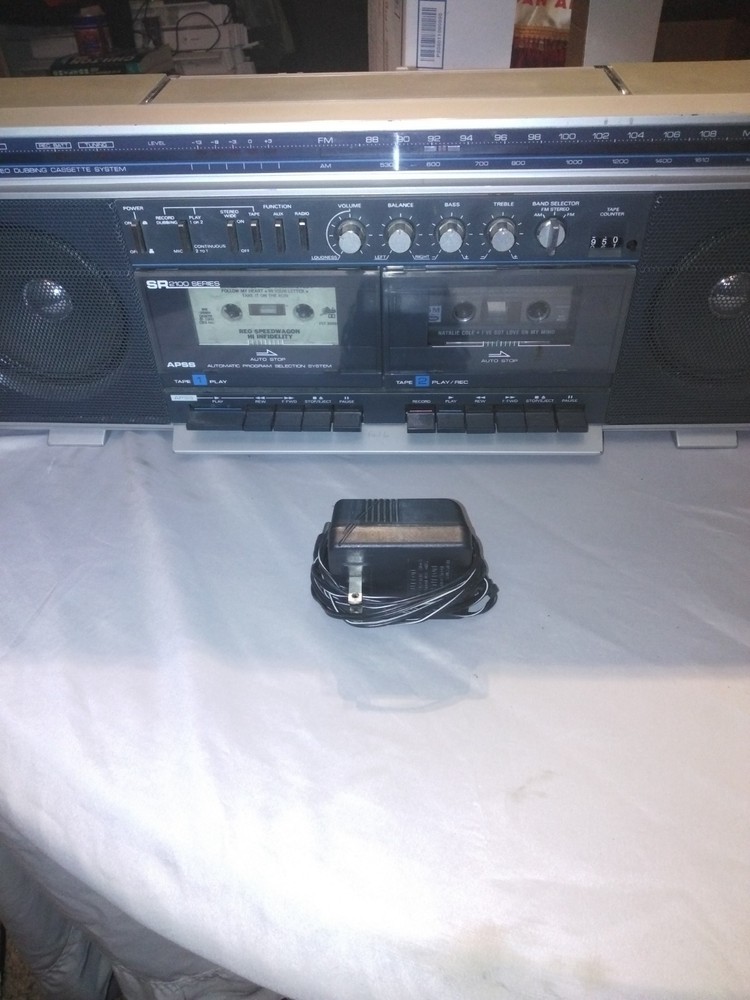 Sears Roebuck & Co SR2100 Series Vintage 80s Boombox Radio/Cassette Player Parts