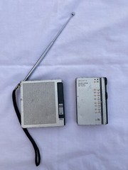 Vintage Rare Sony ICF-7500W AM/FM Portable Radio Receiver 1977 Japan