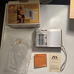Vintage Portable Soundesign AM/FM Transistor Radio Model 2151 New In Box