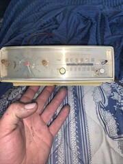 Triumph Solid State Radio Alarm Clock AM FM Radio Tested Working Vintage Retro