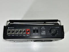 Vintage Sanyo M2555N 3-Band Radio & Cassette Player/Recorder ~ Tape Not Working