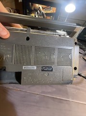 Vintage Radio Retro 1980&rsquo;s Sears Roebuck & Co SR-3000 Series – Red(Burg) Boombox