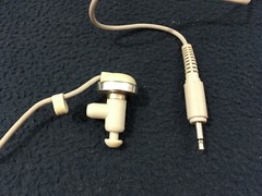 VINTAGE EAR PIECE / GREY CORD / UNBRANDED