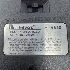 Vtg Rodelvox Multiband Radio H-4885 6 Band CB TV1 FM AIR WB PB Receives Signal