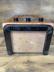 Vintage Edutec VMR-5010 Tombstone Radio MW UKW European Plug Am-FM Tested