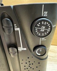 Sonnet Radio Model R-FHS-180 AM FM Portable Radio /light/ Siren Vintage