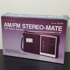 Realistic 12-131 AM/FM Stereo-Mate – Radio Built In Speaker – Vintage VTG
