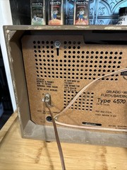 Orig. 1965 Grundig 4070U Tube Radio AM FM SW Germany Stereo Decoder AS-IS Beauty