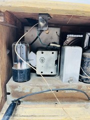 1940s Aircastle 4 Tube Radio / Wooded Radio