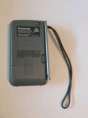VINTAGE PANASONIC AM/FM 2-BAND RECEIVER RF-P50 W/STRAP-WORKS