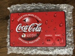 Coca-Cola 2002 FIFA WORLD CUP FM Card Radio w/Earphones Rare Japan JP