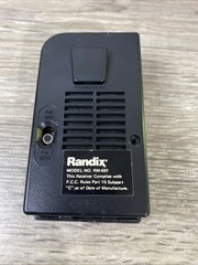 Vintage Randix Portable AM/FM Transistor Radio Model No RL-601 Rare Find Works