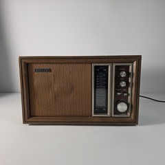 TESTED GOOD Vintage Sony Transitor Radio TFM-9450W AM FM Table Top Radio Wood