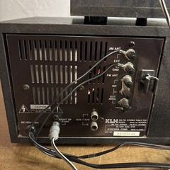 KLH200 Compact FM/AM Alarm Clock Radio w/ add Speaker And Antenna – Tested