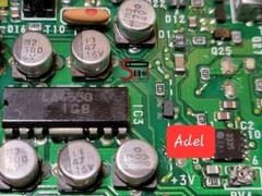 Sony ICF-SW7600 Genuine LA4550 Audio Amp. IC New old stock Made in Japan 1pc