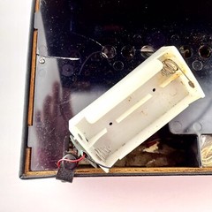 VTG Peerless Radio Solid State AM FM PSB 1 & 2 Wood Grain For Parts Or Repair