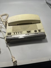 #38.Vintage Retro General Electric AM/FM Radio/Alarm Clock/Phone Model 7-4712WHB