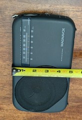 VTG MAGNAVOX AE2100 AM FM PORTABLE RADIO Ac/dc 2 Band Antenna Tested Works! EUC