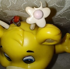 Vintage Rare 1985 Nasta Power Tronic WUZZLES BUTTERBEAR AM Radio Strap Hong Kong