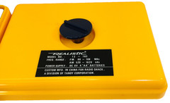 Vtg Realistic All Weather AM FM Radio Yellow Portable 12- 783 No Seal READ Works