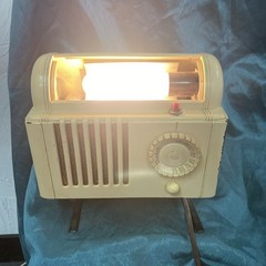 1950s Mitchell Lullaby Bed-Lamp Radio *radio and light work*