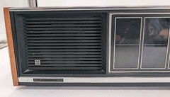 Panasonic RE-7371 Vintage AM-FM Desk Radio In Wooden Cabinet