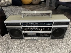 JC Penney Surround Sound AM/FM Stereo Radio Cassette Player Recorder Boom Box