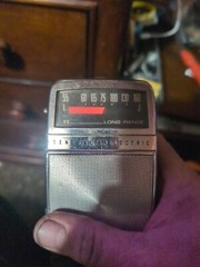 VTG GE Long Range P-2710C AM Radio General Electric WORKS!! WATCH VIDEO!! READ!!