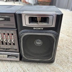 Vintage Sony CFS-1000 Stereo AM/FM Radio Cassette-Recorder Boombox WORKS GREAT