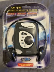 Vintage Lenoxx Sound AM/FM Stereo Cassette Player – Model 1129 – Sealed – 2000s