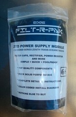ZENITH TRANS-OCEANIC FILT-R-PAK 6+ NEW REV 5 BOARD BYPASSES 50A1 TUBE
