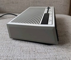 Vtg Panasonic RC-6060 AM/FM Digital Clock Radio (White) • RARE Retro Deco Style