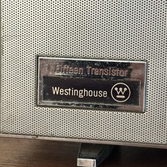 Westinghouse Portable Radio 15 Transistor Model RPM5020A AM/FM, SW SW1 SW2